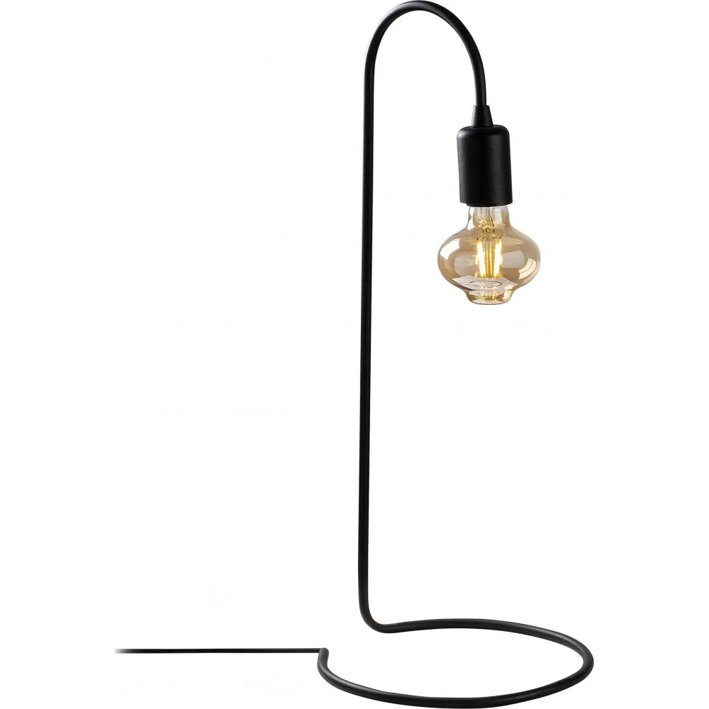 Skånska Möbelhuset Yllan Bordslampa Klar - Svart - Bild 3