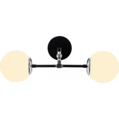 Skånska Möbelhuset Lorea Vägglampa 2 - Svart