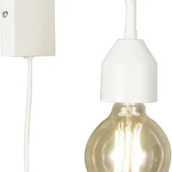 Aneta Lightning Vägglampa Flynn - Vit