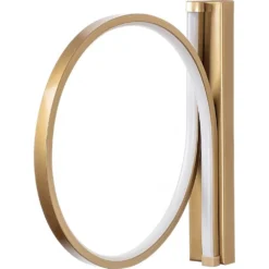 Skånska Möbelhuset Haldur Vägglampa Loop - Guld