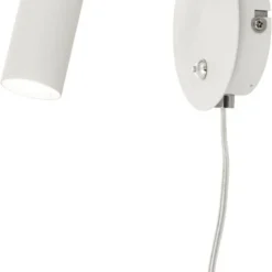 Aneta Lightning Vägglampa Artic - Vit/krom