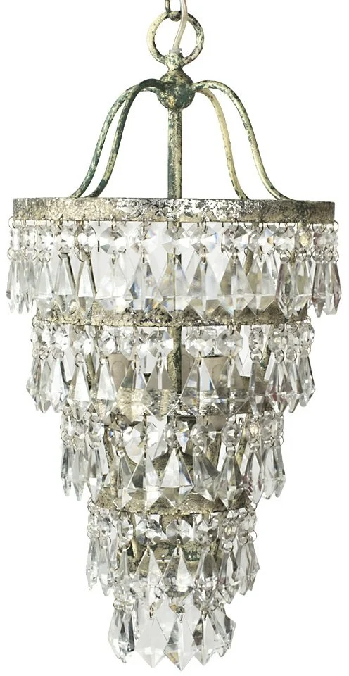 Skånska Möbelhuset Firenze Ljuskrona DCS010330 - Kristallglas