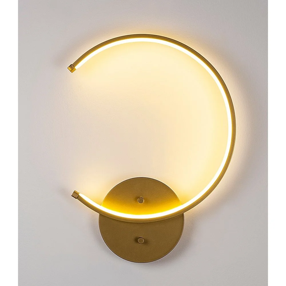 Skånska Möbelhuset Luno Vägglampa - Guld - Bild 3