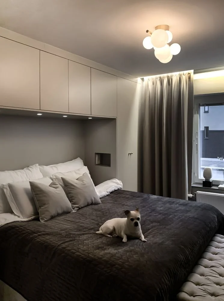 Aneta Lightning Plafond Molekyl - Matt Mässing/vit - Bild 2