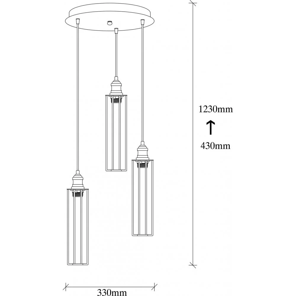 Skånska Möbelhuset Zumba Taklampa 705-S2 - Svart - Bild 5