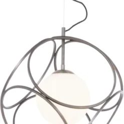 Aneta Lightning Taklampa Rigoletto - Tenn/vit