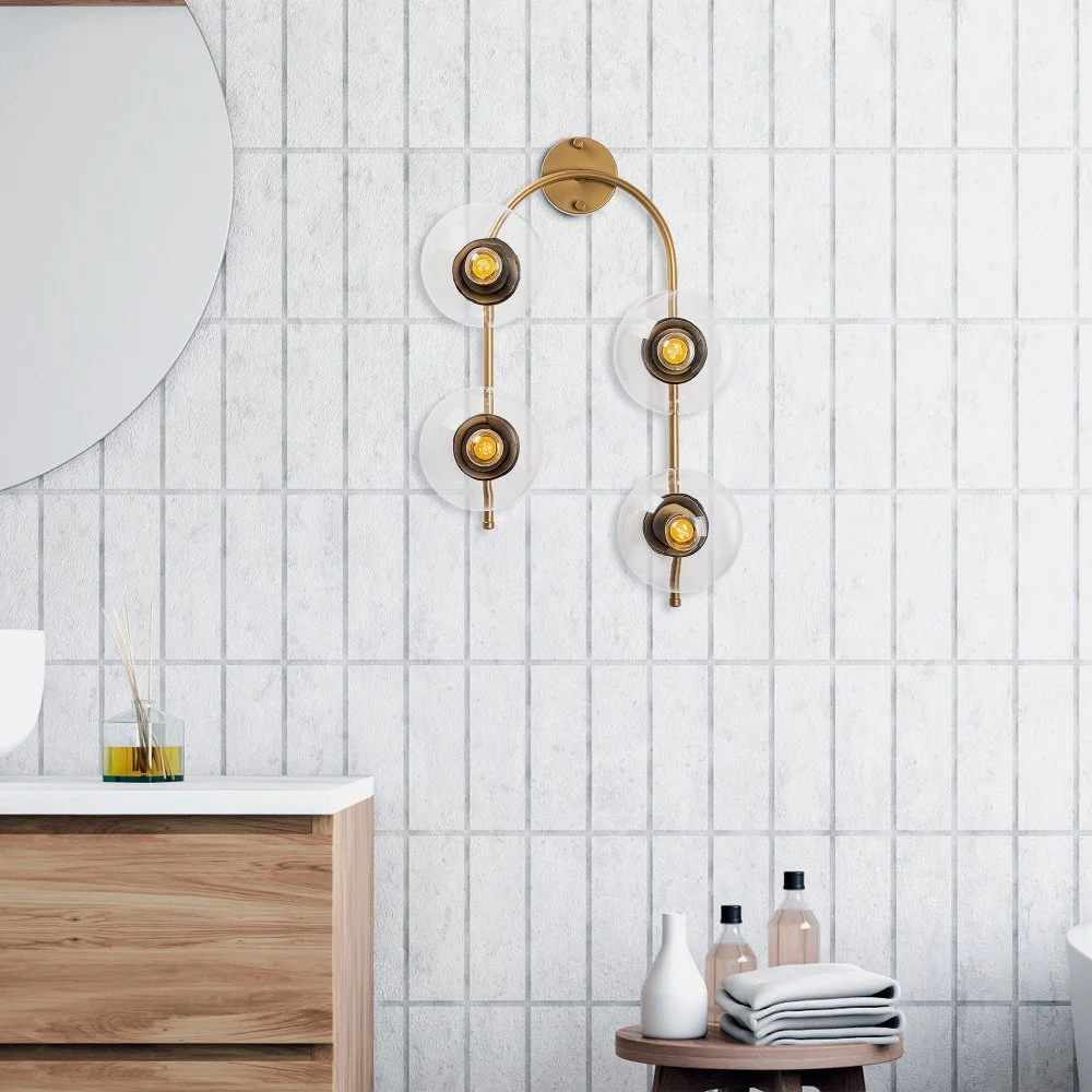 Skånska Möbelhuset Klenod Vägglampa 10600 - Guld - Bild 2