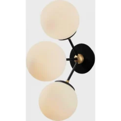 Skånska Möbelhuset Gondol Vägglampa 3021 - Svart/vit